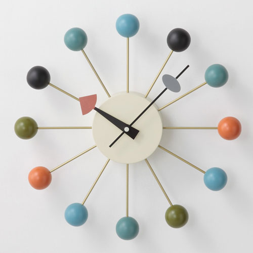 ミッドセンチュリーの定番デザインGeorge Nelson(ジョージ・ネルソン)のBall Clock(ボールクロック)