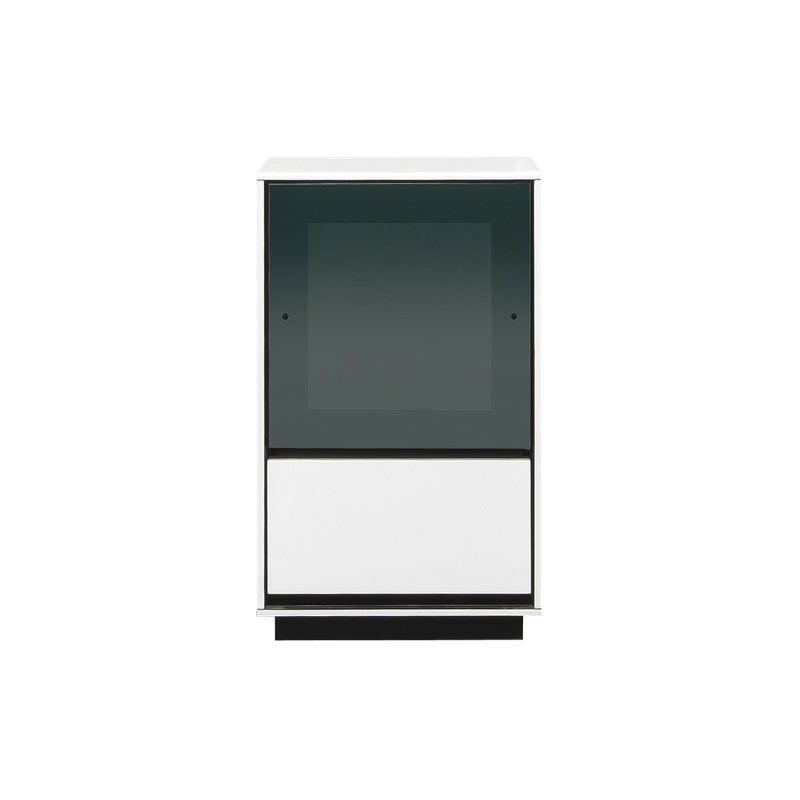 ハイグロスUV塗装を使用したシンプルでスタイリッシュなテレビボード「LUSTER(ラスター)」のデザイン