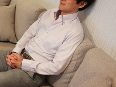 背面クッションの様子