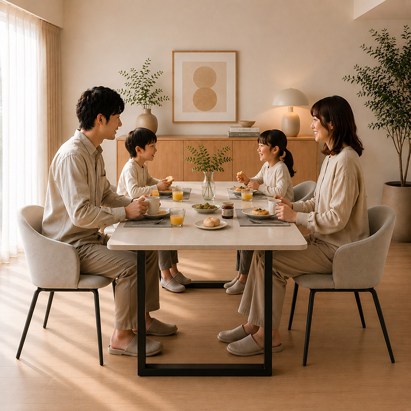 子育て家庭でよくあるダイニングチェアの悩み