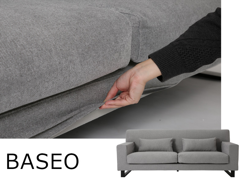 【在庫限り特価品40％OFF！】BASEO[UZL12005]ソファー用替えカバー