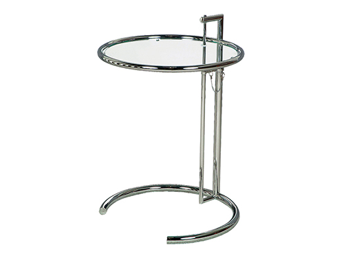 サイドテーブル「adjustable side table（アジャスタブルテーブル）」/デザイナーズ家具/アイリーン・グレイ/幅51cm